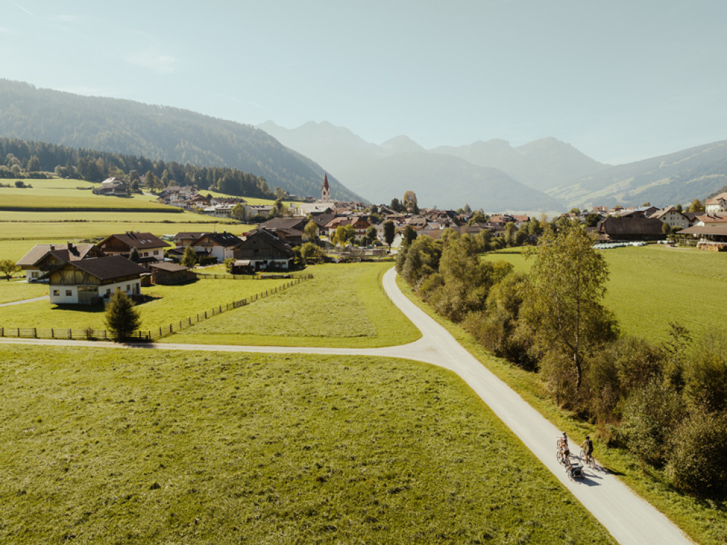 paesaggio montano verde