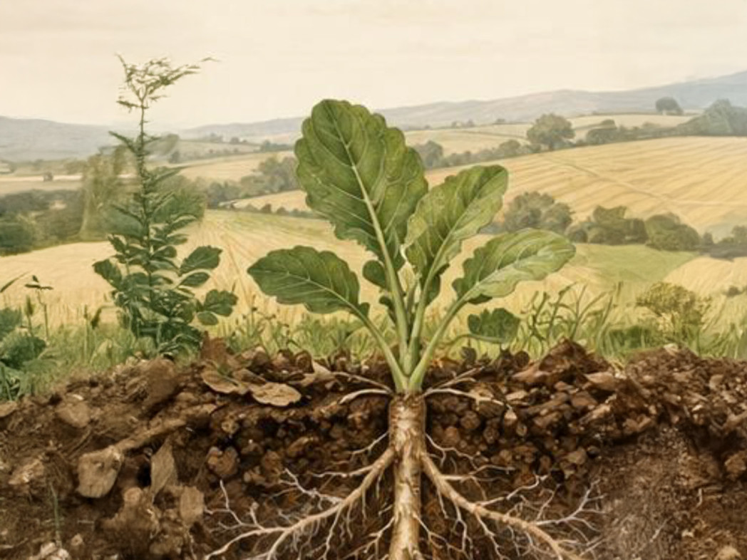 drawing of a plant