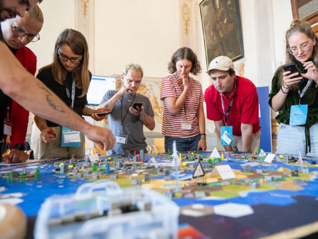 Participants in the World Climate Game