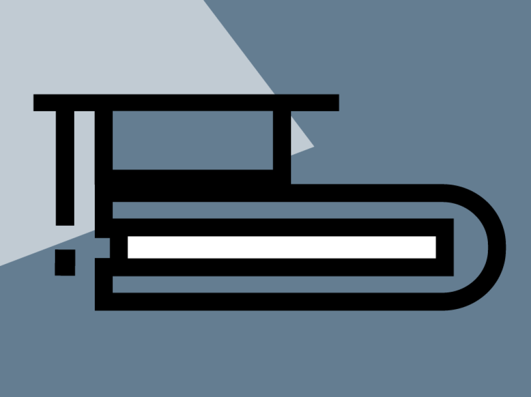 immagine stilizzata di un tocco e di una tesi di laurea