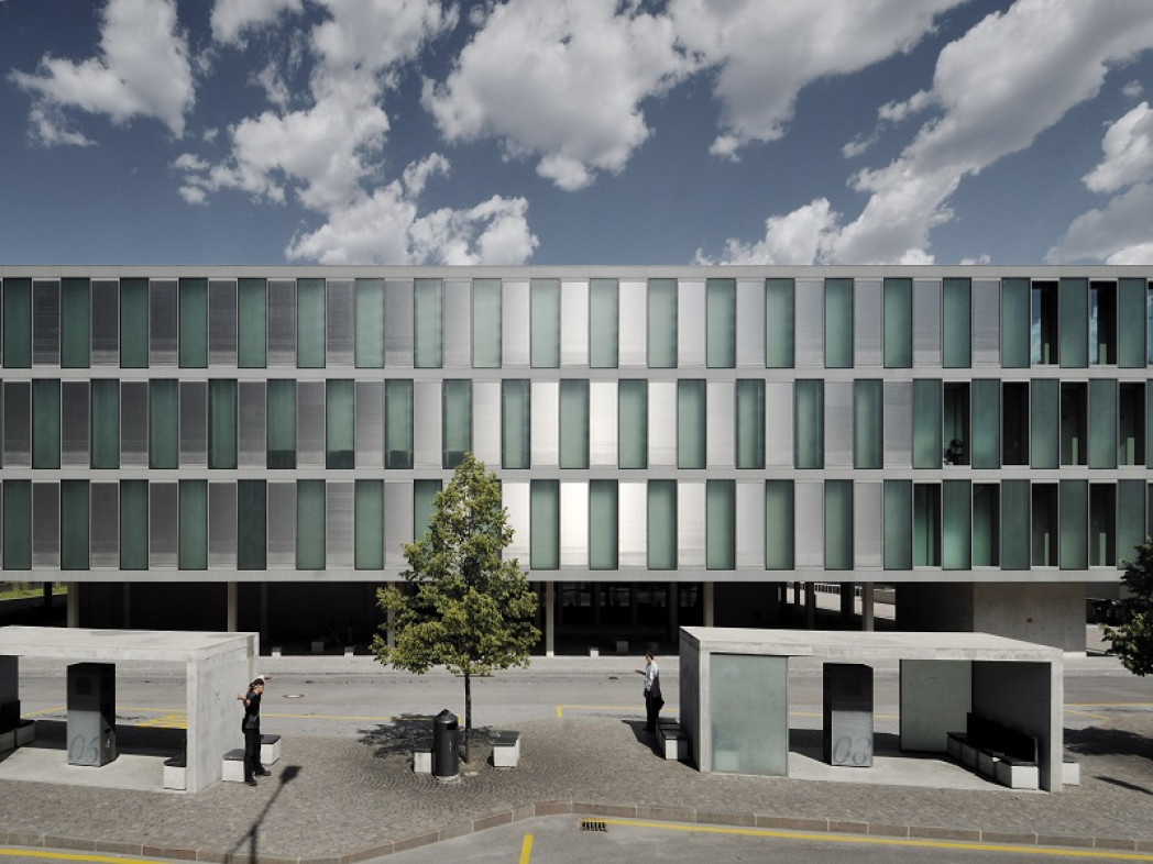 Front of building