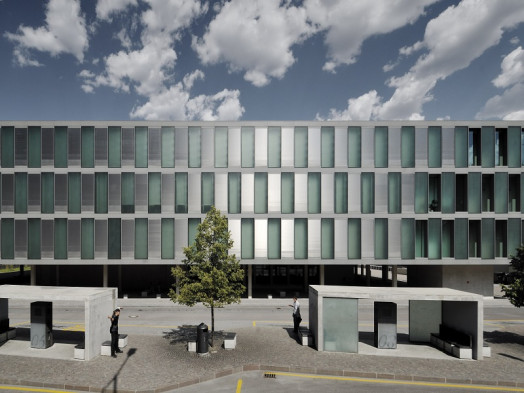 Front of building