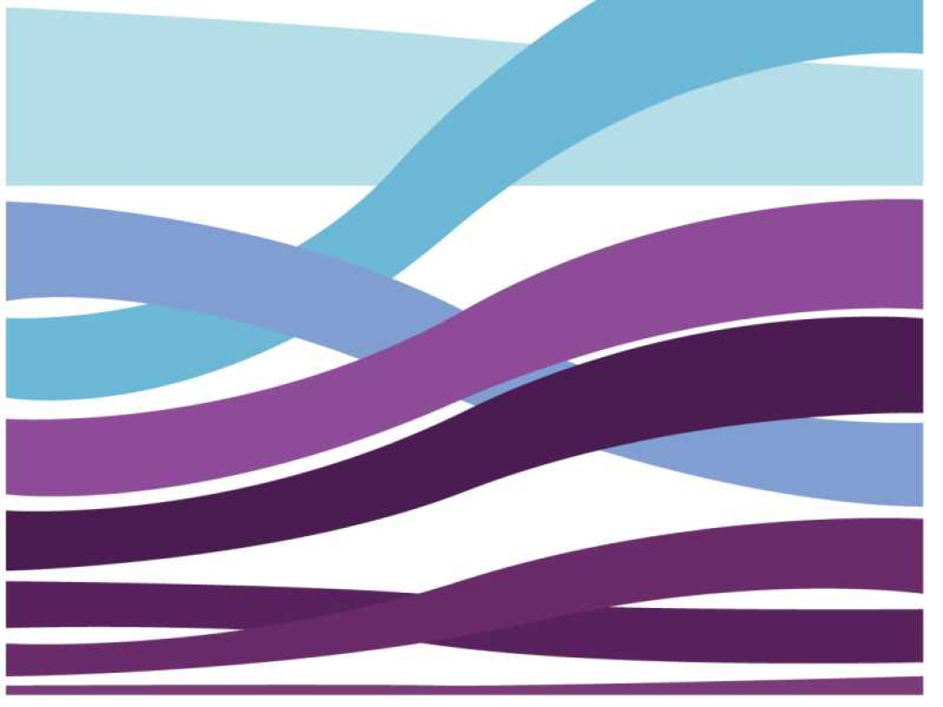 blue and purple lines