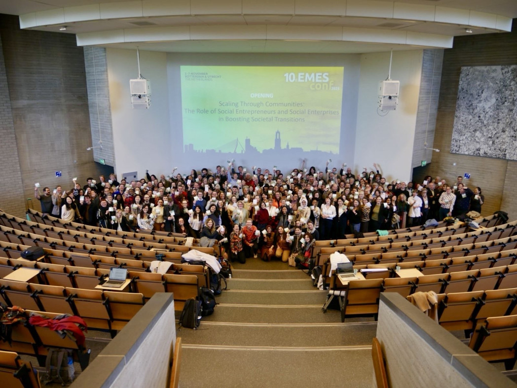 Audience at the EMES conference