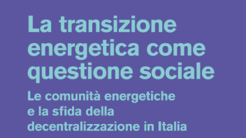 La transizione energetica come questione sociale