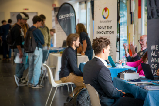 Die letzte Ausgabe des Career Fairs.