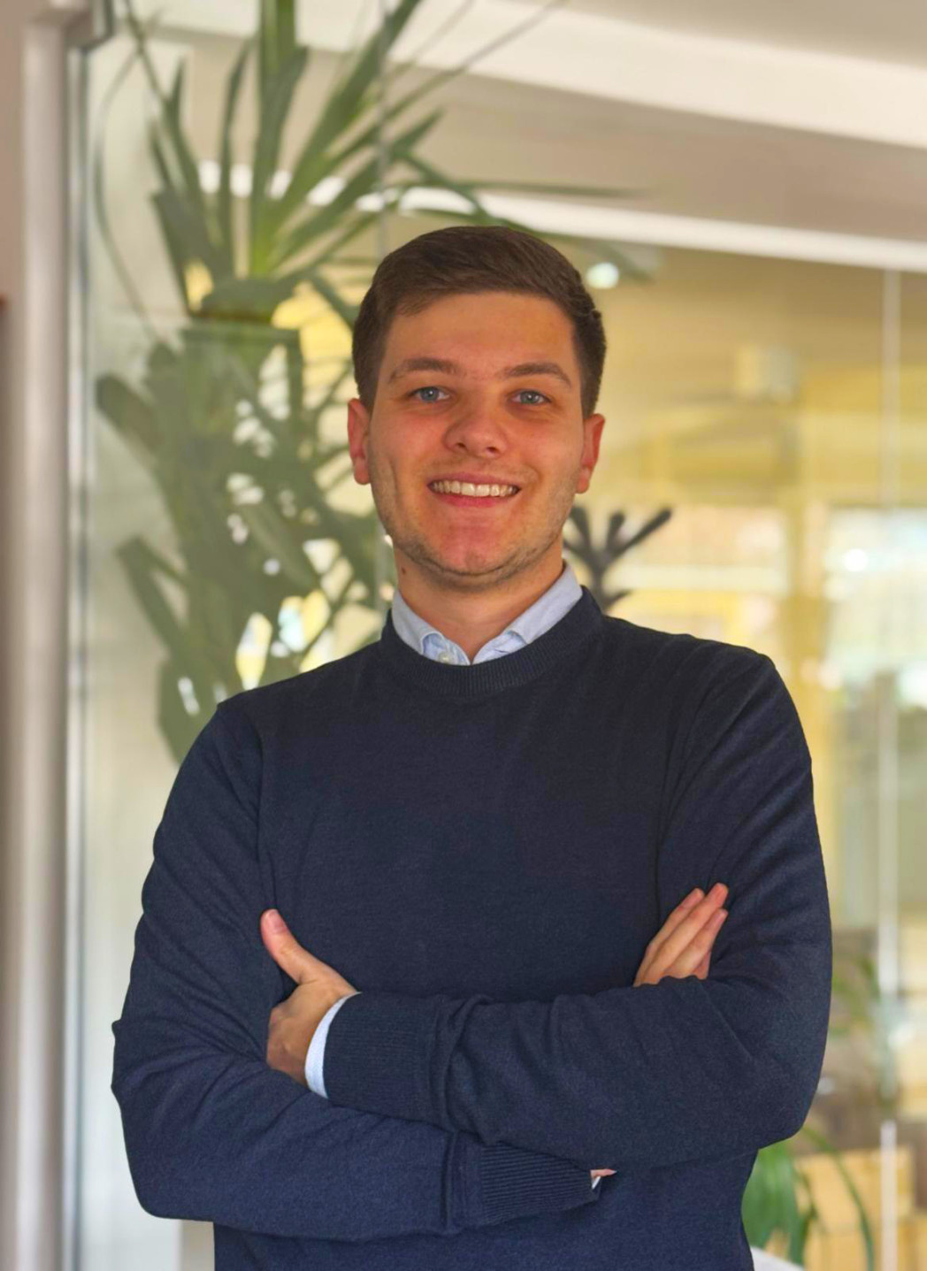 Gabriele Mason, studente della Facoltà di Economia di unibz. 