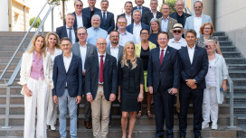 Besuch von Delegation aus St. Pölten an unibz