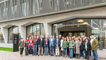 Gymnasialverein des Franziskanergymnasiums zu Besuch am Campus NOI Techpark
