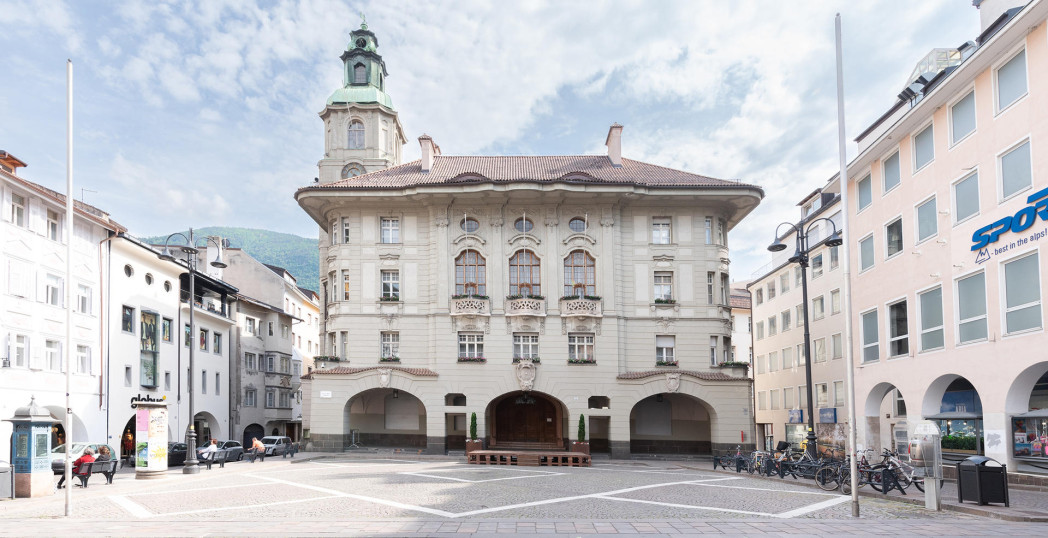 Das Rathaus von Bozen