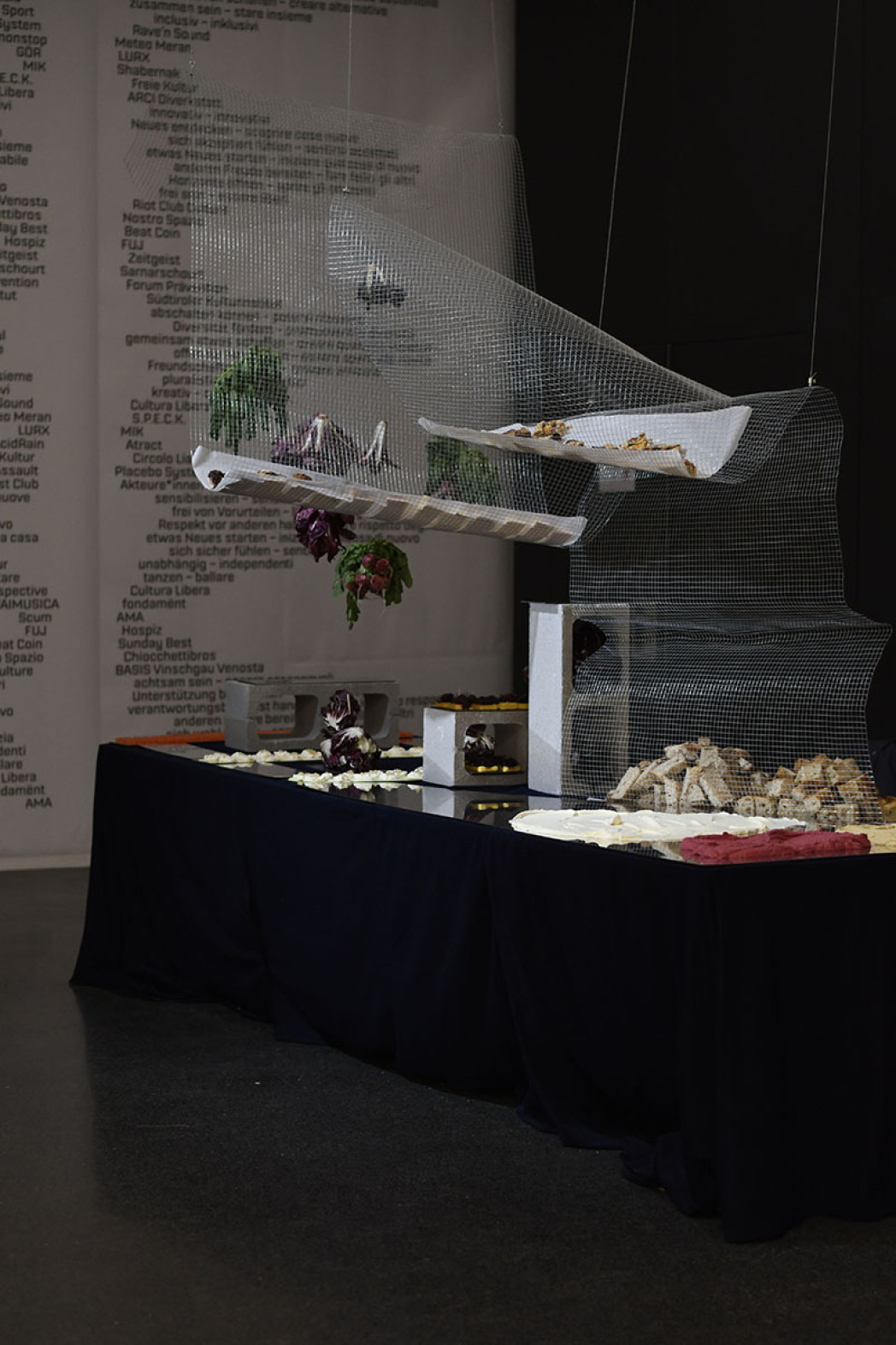 Installazione in un museo