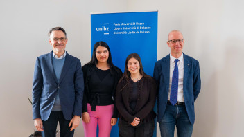 Rektor und Generaldirektor der unibz treffen die neu gewählte Spitze der sh.asus