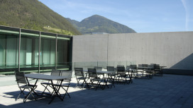 Jazzklänge auf der Dachterrasse des Campus Brixen