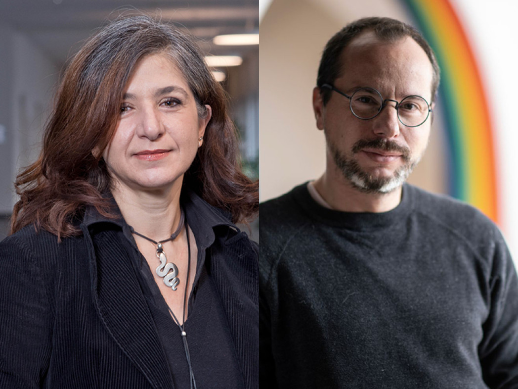 Letizia Bollini und Matteo Moretti sind die Organisatoren der WUD-Konferenz. Foto: unibz