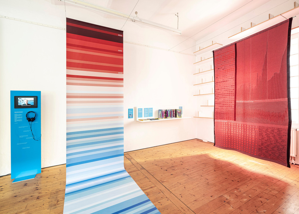 Un'immagine della mostra, già esposta a Innsbruck. Foto: WEI SRAUM. Designforum Tirol | Franz Oss