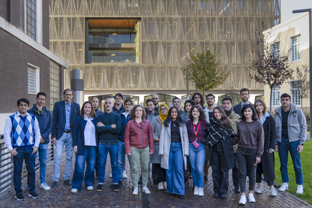 Il gruppo di ricerca del Sensing Technology Lab. Foto: unibz (Matteo Vegetti)