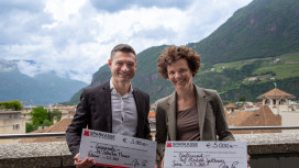 Il Premio alla Ricerca per la Sostenibilità due volte a unibz