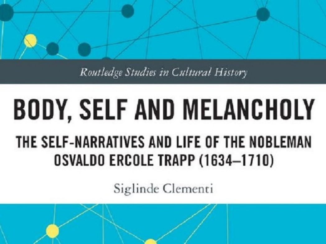 copertina del libro di Siglinde Clementi: Body, Self and Melancholy 