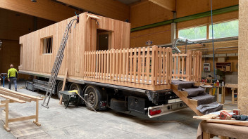 Tiny FOP MOB, un laboratorio in legno e canapa
