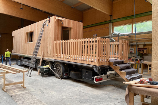 Tiny FOP MOB, un laboratorio in legno e canapa