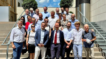 Delegation der Bucerius Law School zu Besuch an der unibz