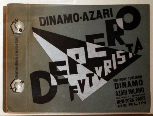 Il libro imbullonato di Fortunato Depero.