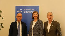 Besuch aus der Steiermark an der unibz