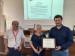 Alessandro Gianola receives the 2023 CADE Bill McCune PhD Award in Rome.