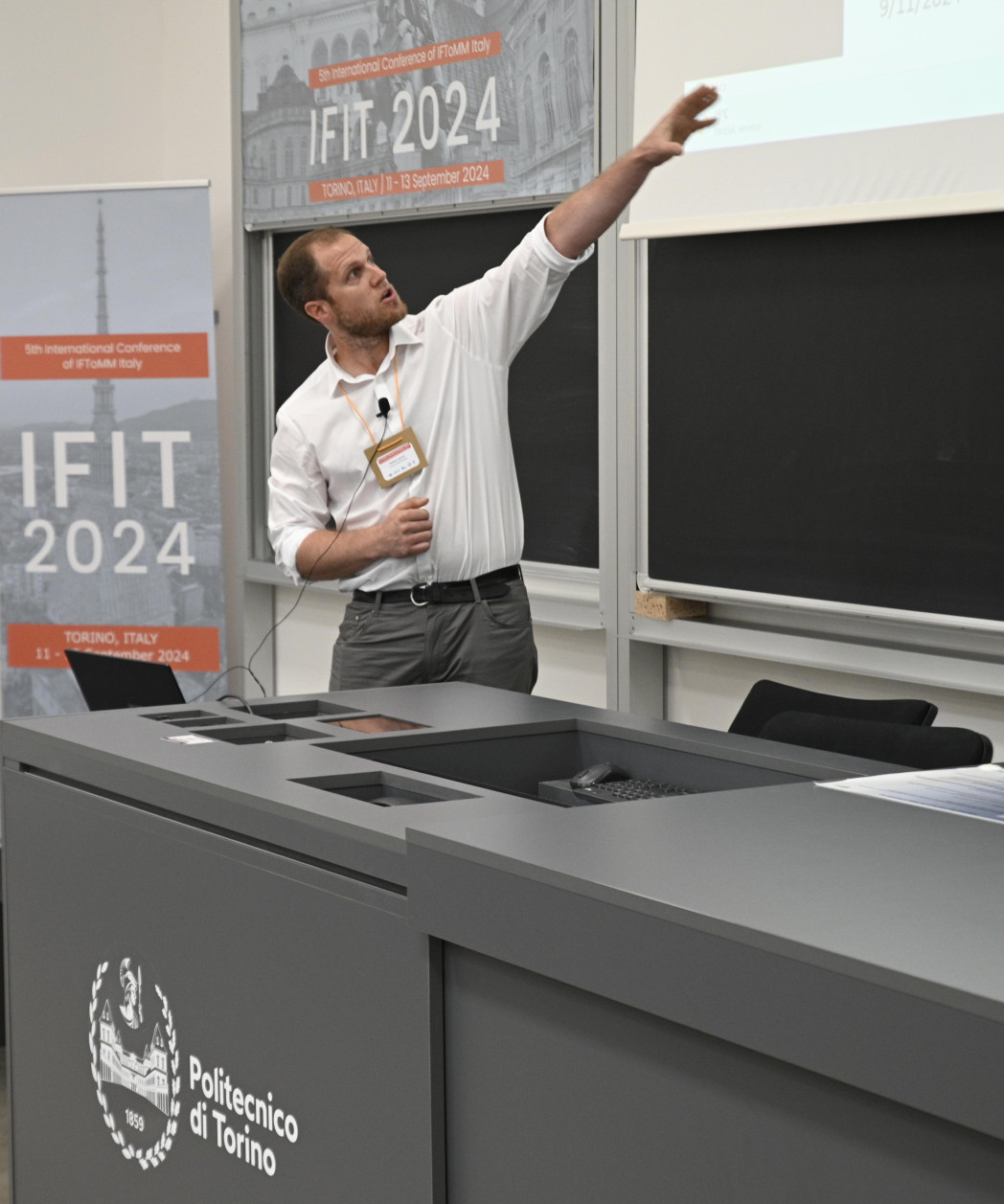 Stefan Leitner at IFIT 2024. 