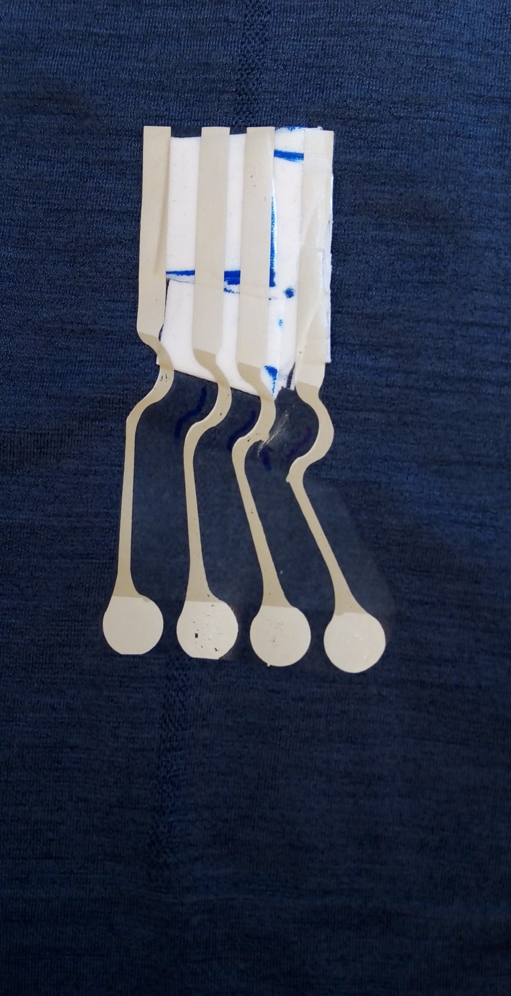 The electrode for measuring the pulsation rate. 